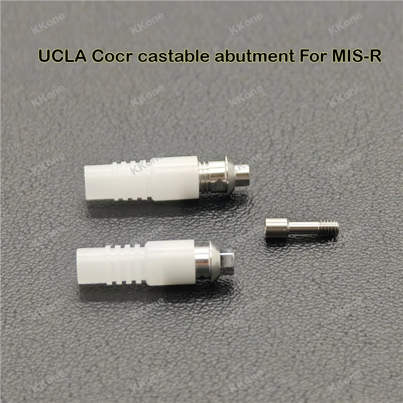 

2Sets Dental UCLA Cocr castable abutment cobalt-chromium base casting abutment For MIS-R