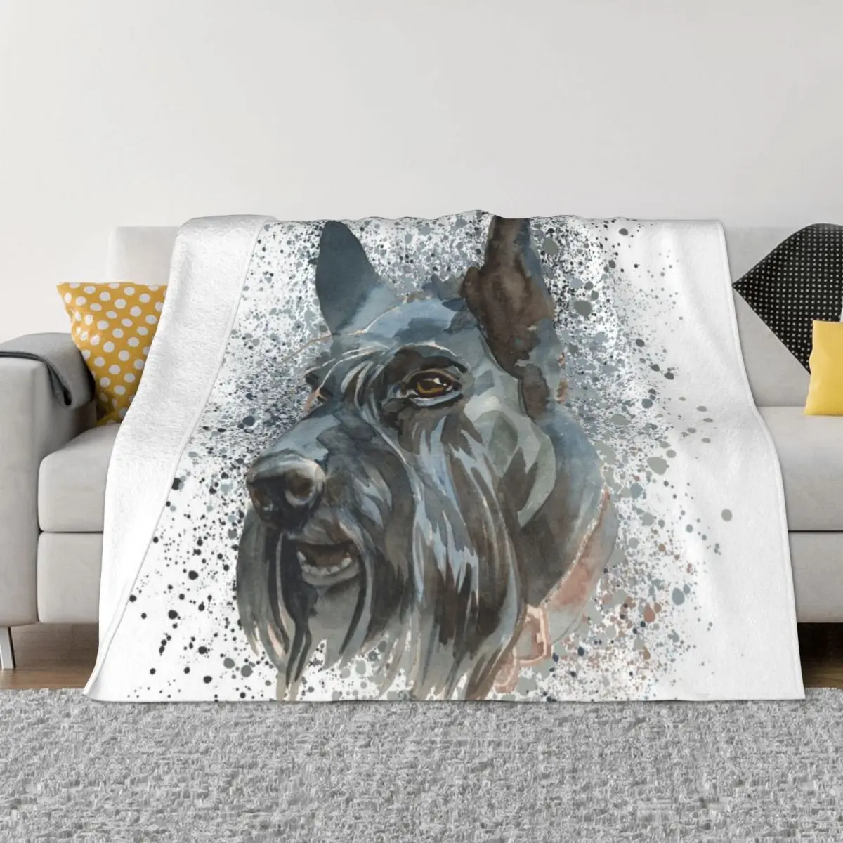 

Scottish Terrier Throw Blanket Blanket Luxury Heavy Blanket