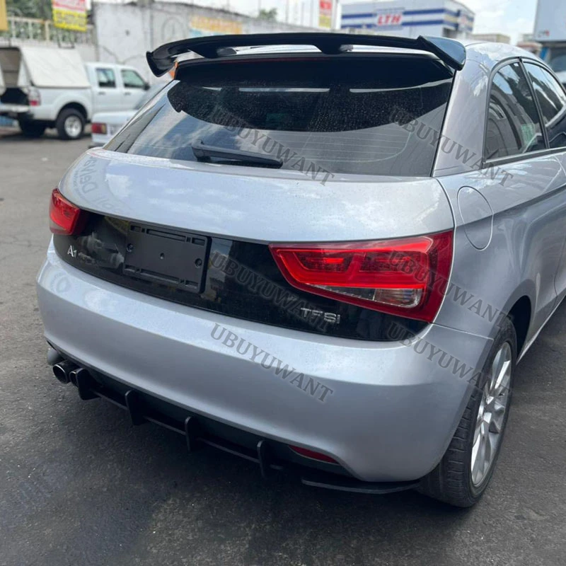 For AUDI A1 Hatchback 2012-2025 ABS Rear Trunk Boot Spoiler Wing Lip Car Rear Wings - view 4