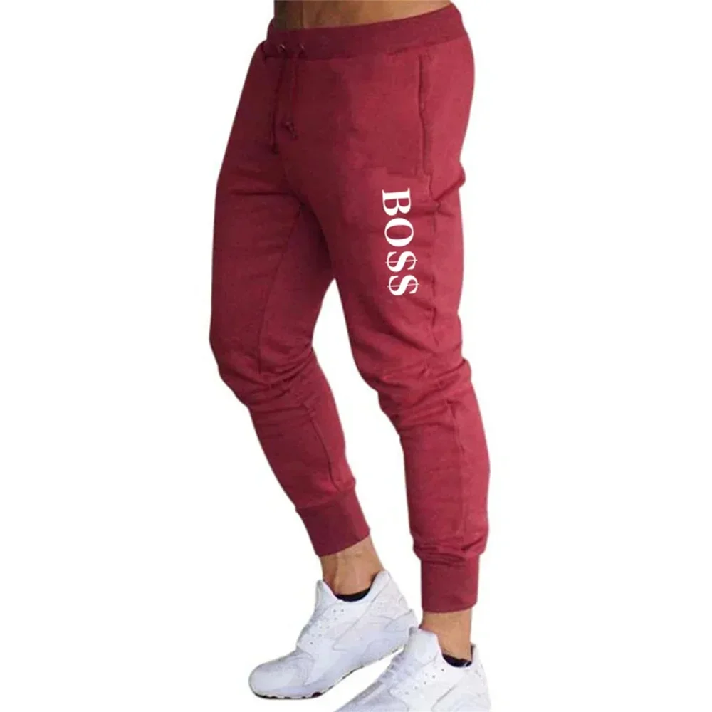 

Брюки мужские спортивные для бега, Хлопковые Штаны для бега, облегающие, для бодибилдинга