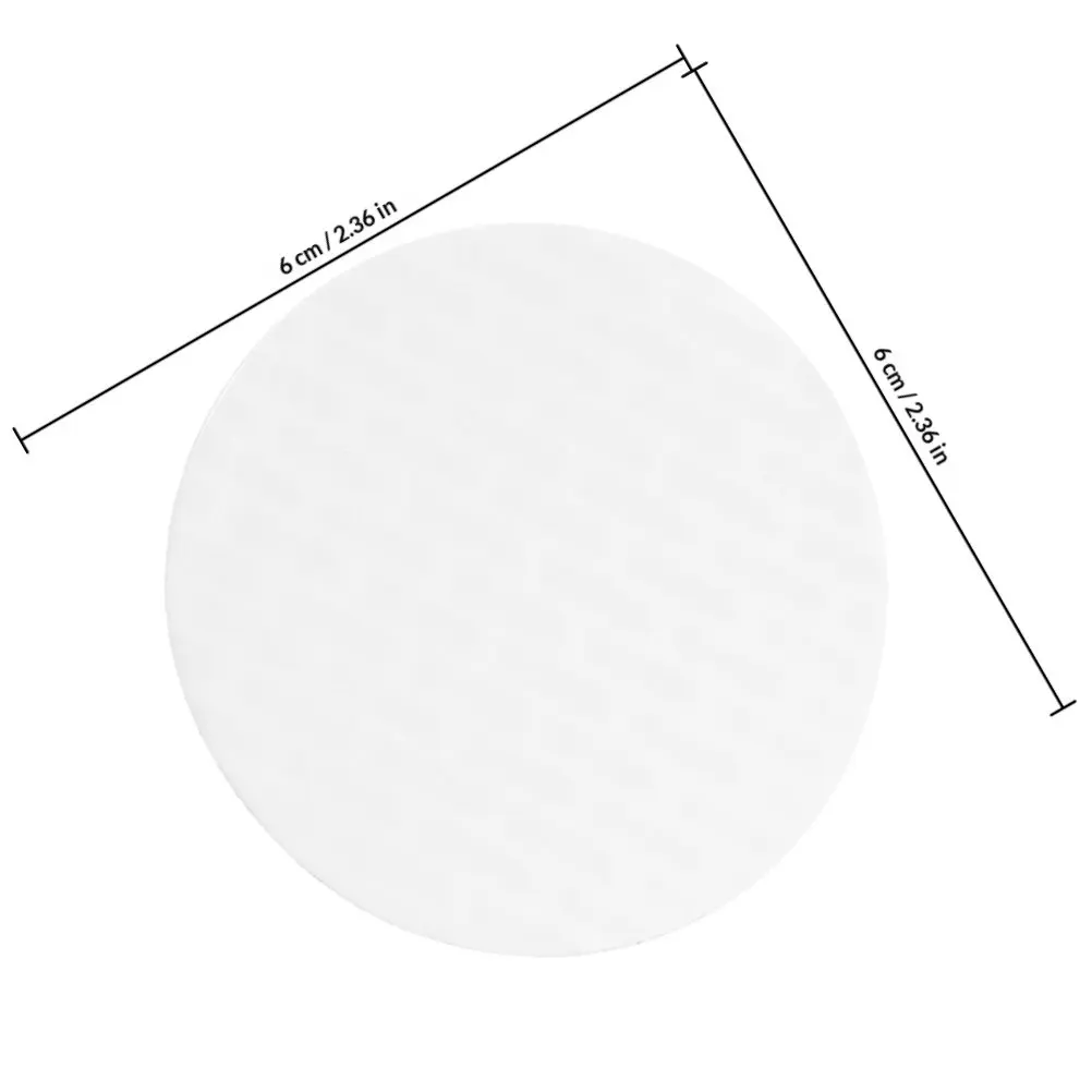 100Pcs Glass Jar Sealing Inserts 60Mm Diameter Foam Liners Pressure Sensitive Seal for Jars Canning Kits Jam Jelly Sauce