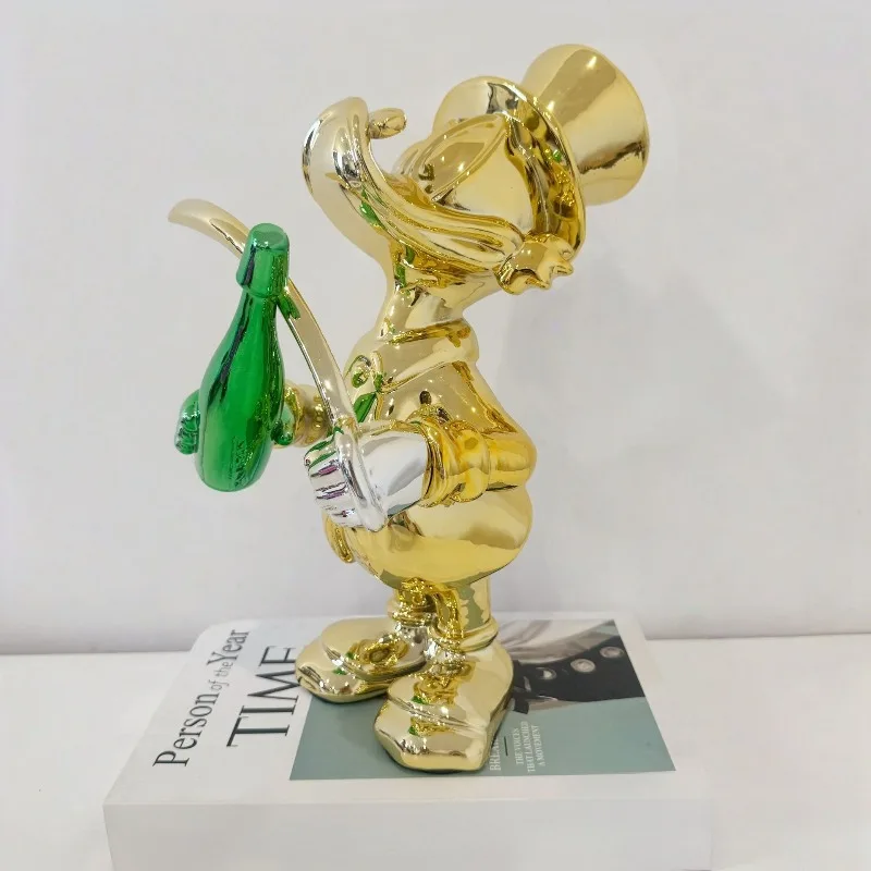 Resin sculpture living room floor ornament, model room entrance decoration ornament housewarming gift
