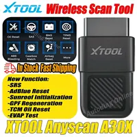 Escáner Bluetooth XTOOL A30X con 26+ servicios de reinicio, herramienta de diagnóstico automotriz, lector de códigos, escáner de diagnóstico para vehículos FCA, escaneo OBD2