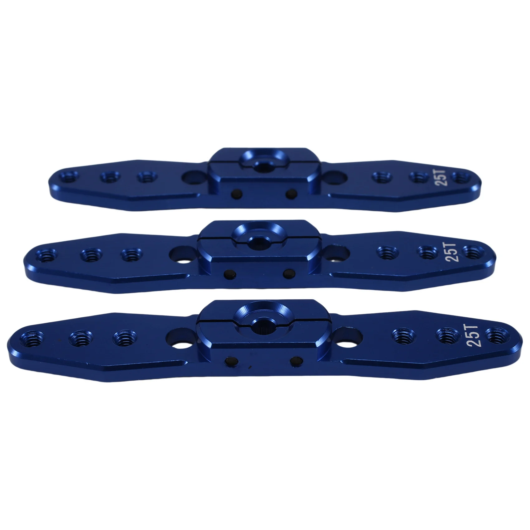 

FBIL-3PCS Aluminum Steering Servo Horn 25T For 1/8 1/10 RC Car Boat Upgrade Part