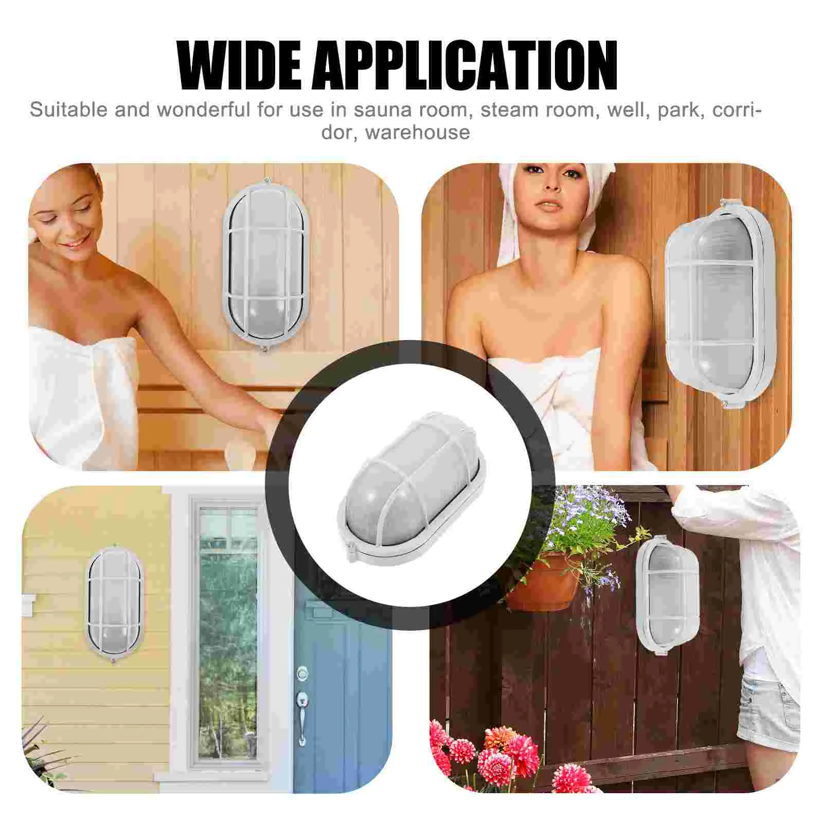 Multifunction Sauna Explosion-proof Lamp Wall Lights Replacement for