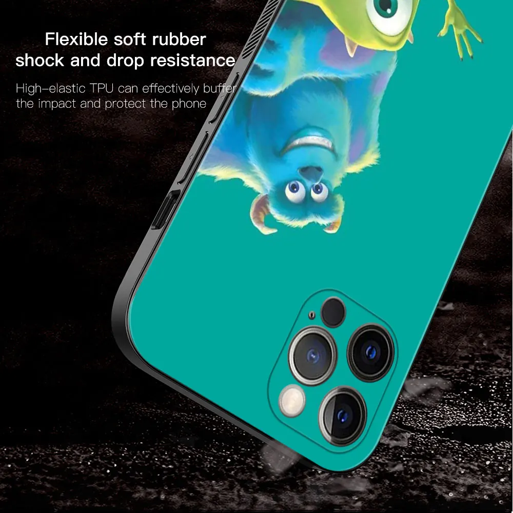 Phone Shell For Apple iPhone iPhone 15 14 13 12 11 Pro Max 15Plus 14Plus 13Mini XS XR X 7 8 Cover Case Cartoon Monsters Inc