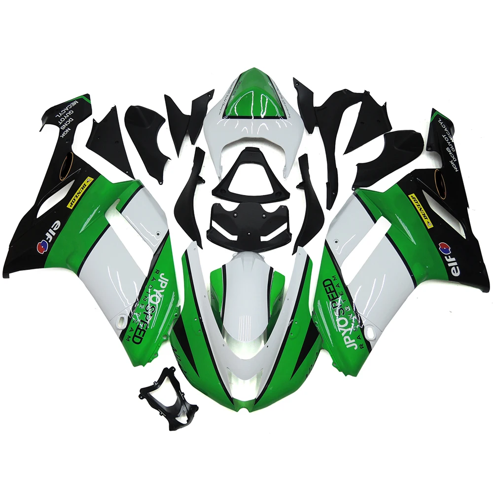 New ABS Whole Motorcycle Fairings Kits For Kawasaki Ninja 636 ZX6R ZX-6R 2007 2008 Injection Bodywork Cover Accessories