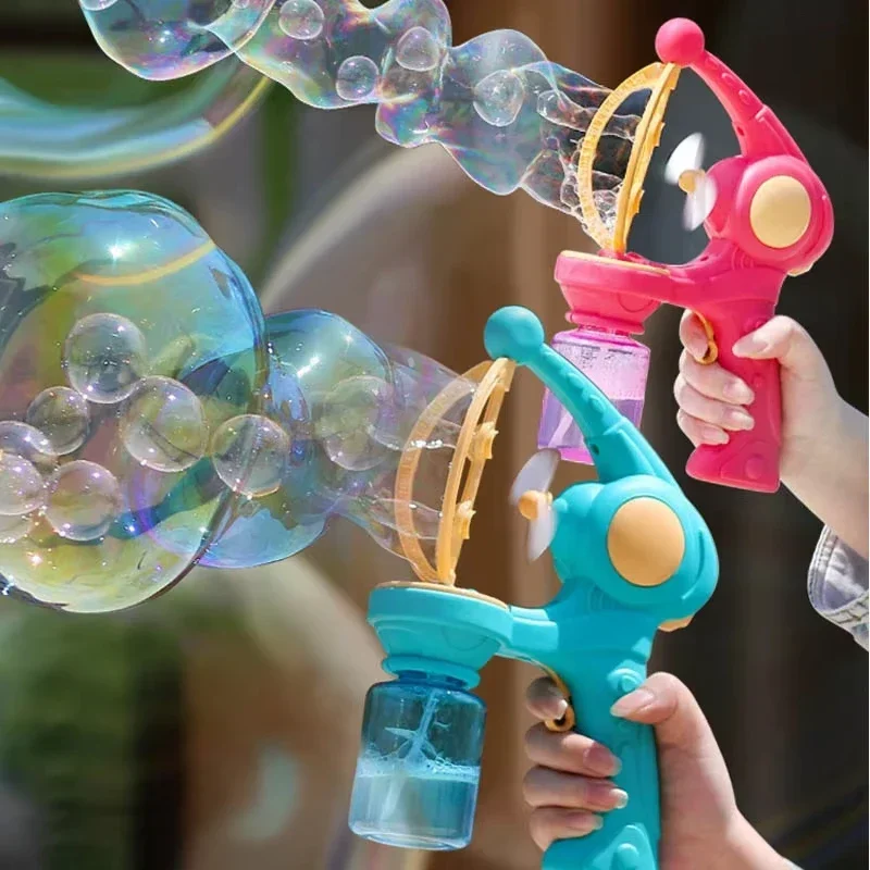 Outdoor Party Play Toy Bellenblazen Automatische Bubble Gun Speelgoed Machine Zomer Voor Kinderen Verjaardag Verrassingscadeaus voor Waterpark