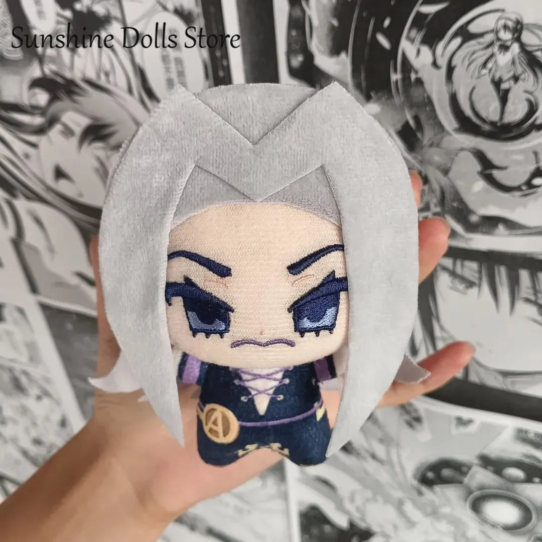 

Anime Role Leone Abbacchio Cute Plush Doll Print Body Figures Dolls 10CM Bag Charm Pendant Keychain Toy Plushie Mascot Gift