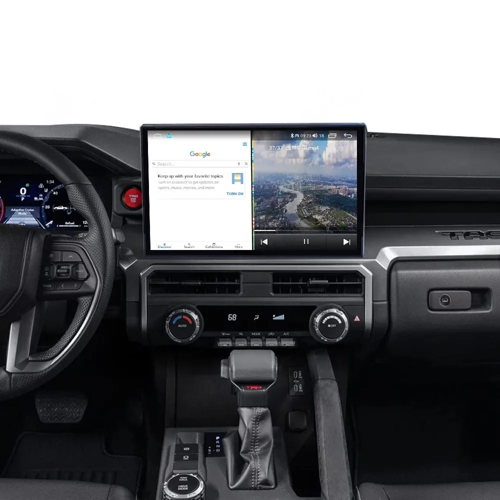 14.6 "راديو السيارة لتحديد المواقع والملاحة لتويوتا تاكوما 2024 2025 ستيريو Carplay أندرويد السيارات مسجل شرائط مشغل وسائط متعددة رئيس وحدة