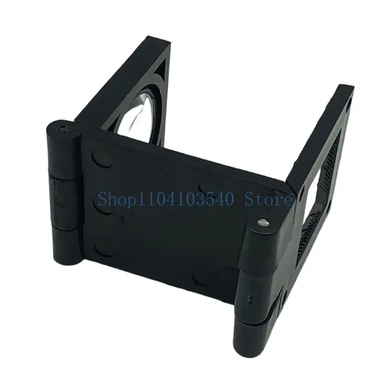 02DC Compacted Foldable Magnifier 44x30x12mm Folded Size 8x Magnification 63mm Focal Length Suitable for Easy Carrying