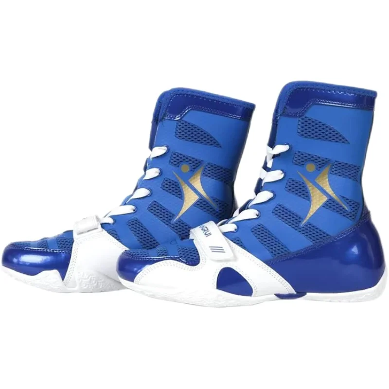 2023 nowe Wrestling trampki dla mężczyzn projektant czarne czerwone buty bokserskie pary oddychające buty Wrestling Big Boy buty walki