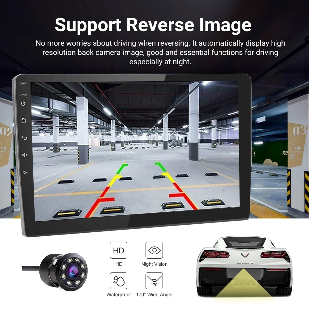 'HOT sale top quality 6+128G QLED screen 1280*720 head unit android car dvd player BT5.0 8Core 4G Wifi Split screen