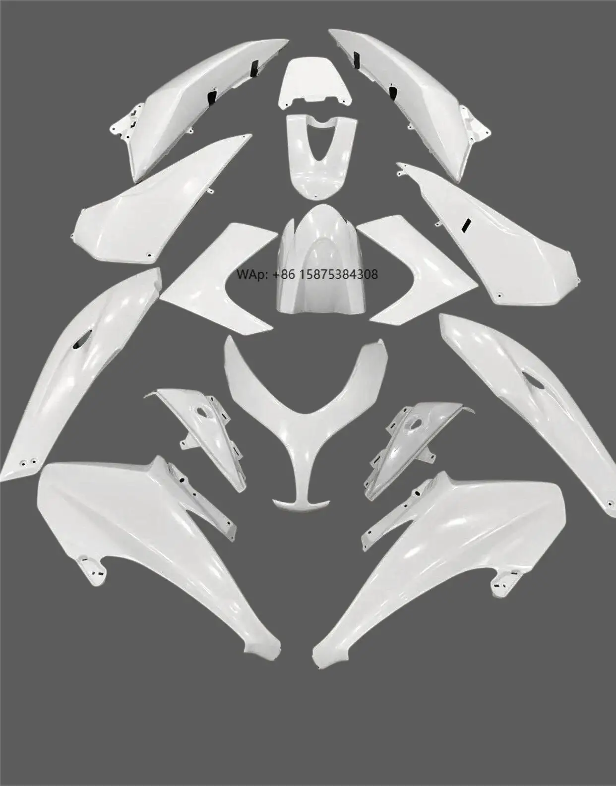 

Unpainted ABS Plastic Fairing Wholesale for Tmax500 2008 2009 2010 2011 2012 Motorcycle Fairing Kit