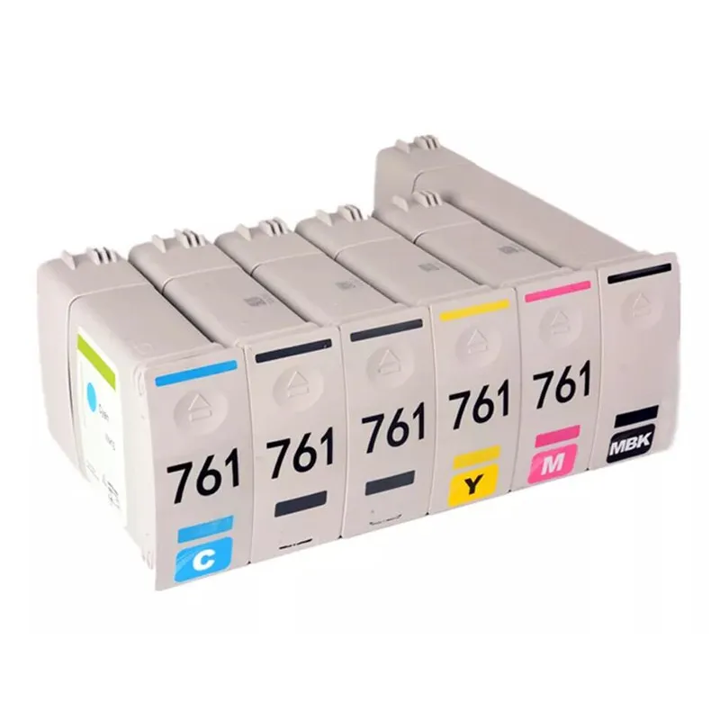 Replacement For HP 761 Ink Cartridge Full With Pigment Ink DesignJet T7100 T7200 Printer