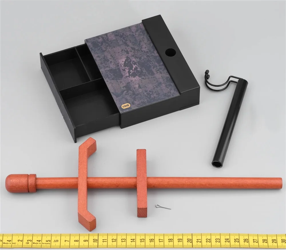 1/6 KLG KLG-R030B سلالة مينغ كوكسينغا الملك ذكر لعبة صغيرة سلاح سلاح ثانوي غير جندي حقيقي منصة حامل لشخصية 12 بوصة