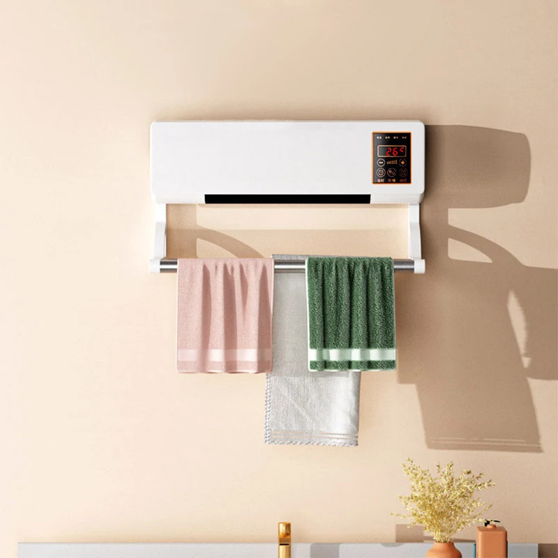 1800 واط مروحة ومدفأة محاكاة مكيف الهواء سخان كهربائي التدفئة الدافئة منفاخ الهواء المنزل مكتب غرفة نوم الحمام آلة تدفئة