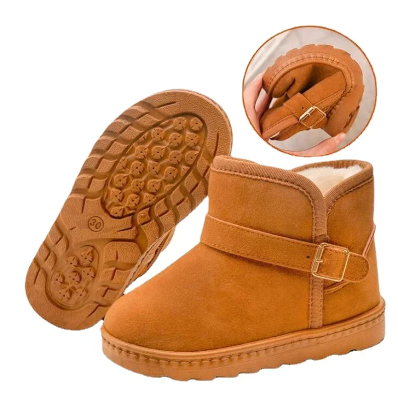 Baby Casual Boots Fashion Children Boys Girls Snow Boots Kids Running Shoes Brand Sport White Shoes Kids Sneakers image 6
