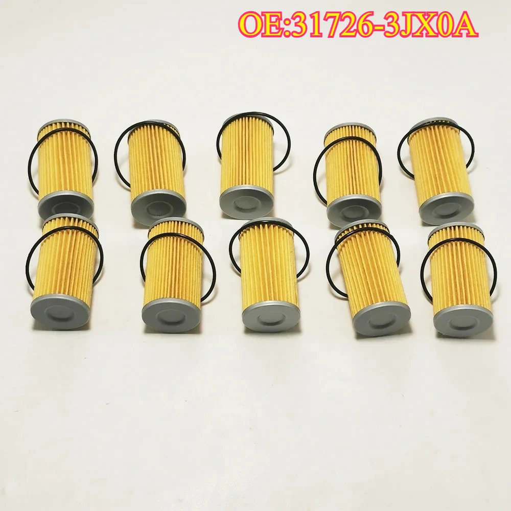 

Original High Quality New For 10pcs 31726-3JX0A Transmission Oil Filter For Nissan For Mitsubishi RE0F11A JF015E Gearbox