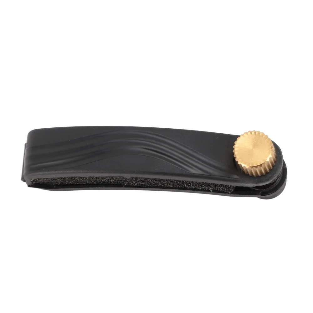 Zinc Alloy Violin Mute Pad Sponge Interior Universal Violin Sound Dampener Adjustable Black Erhu Dampener Violin Cello Erhu