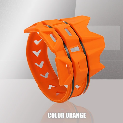 Imagen 2 del producto Silenciador de motocicleta redondo, cubierta protectora de silenciador de escape Universal para Honda, Yamaha, Husqvarna Dirt Pit Bike