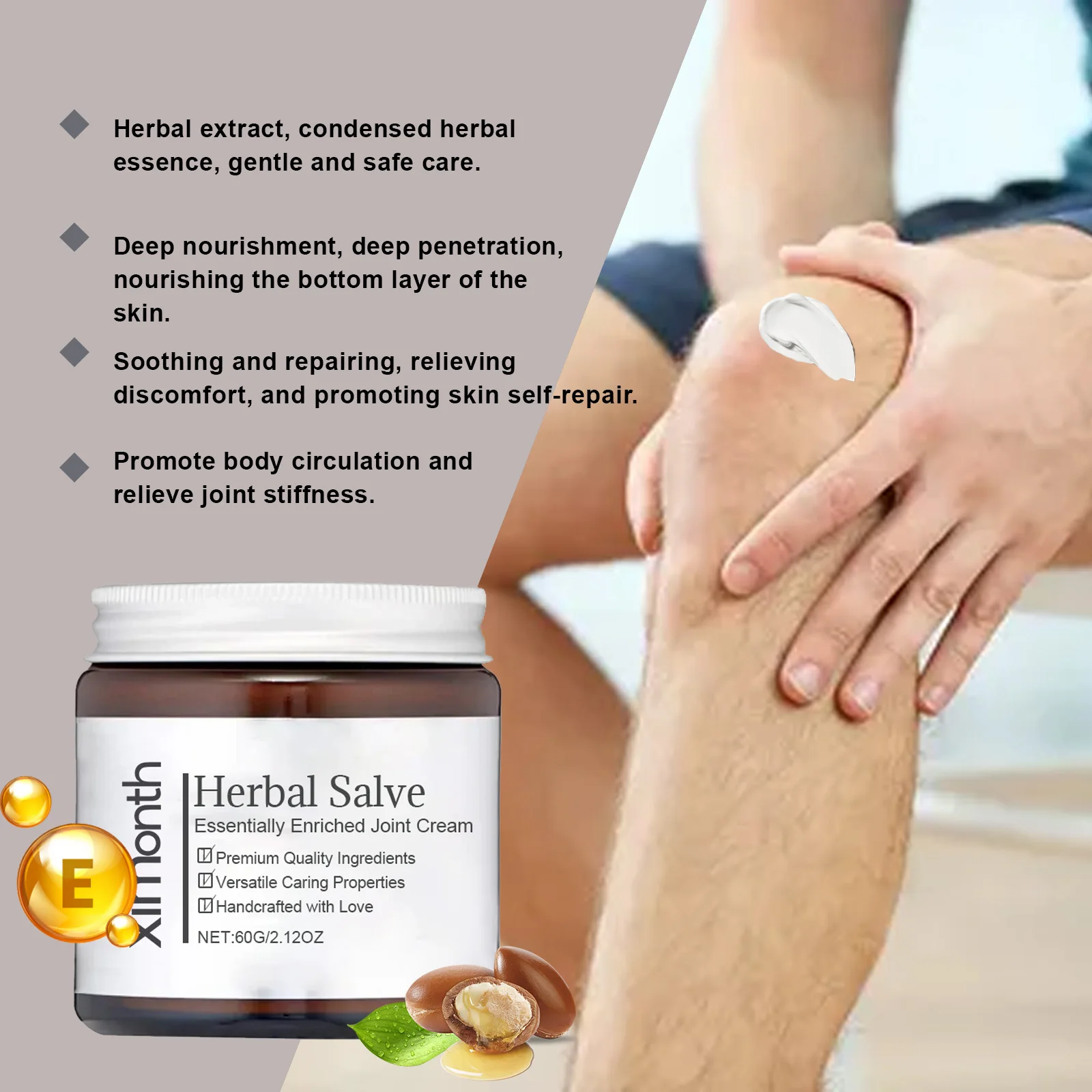 Joint Pain Care Cream Beeswax Relieve Joint Discomfort Reduce Arthritis Damage Body Bone Treatment Creams External Application