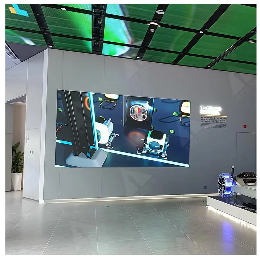 Özel P1.2 P1.5 P1.8 P2.5 İç Mekan LED Video Duvar Paneli Alışveriş Merkezi Perakende Satışları İçin Reklam Ekranı