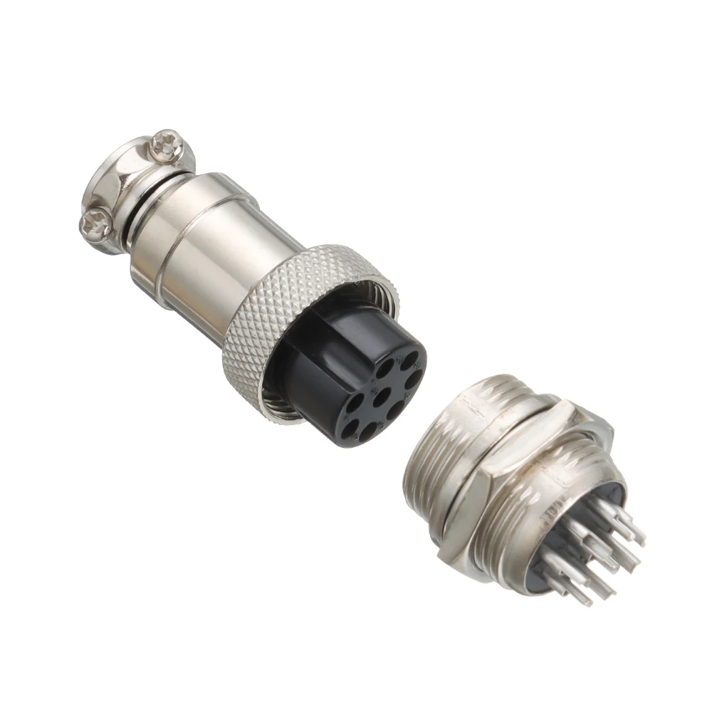 Accessories Adapter Panel GX16 Aviation Plug  Cable Connector M16 Male / Female
