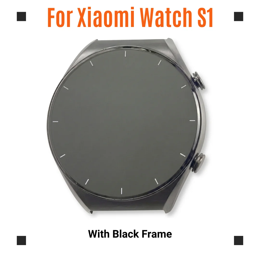 Für Xiaomi Watch S1 LCD-Bildschirm Display Touch-Digitizer Ersatz AMOLED Komplette Baugruppe – Detail 2