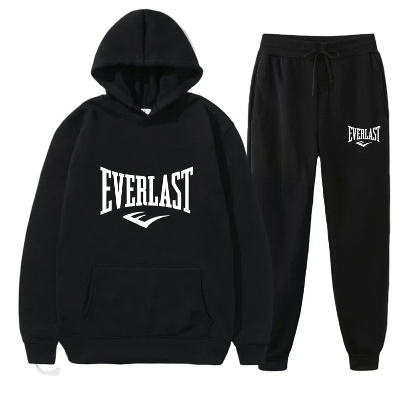 A number of spring and autumn simple retro style big brand with the trend of 2024 spring and autumn two-piece head sportswear