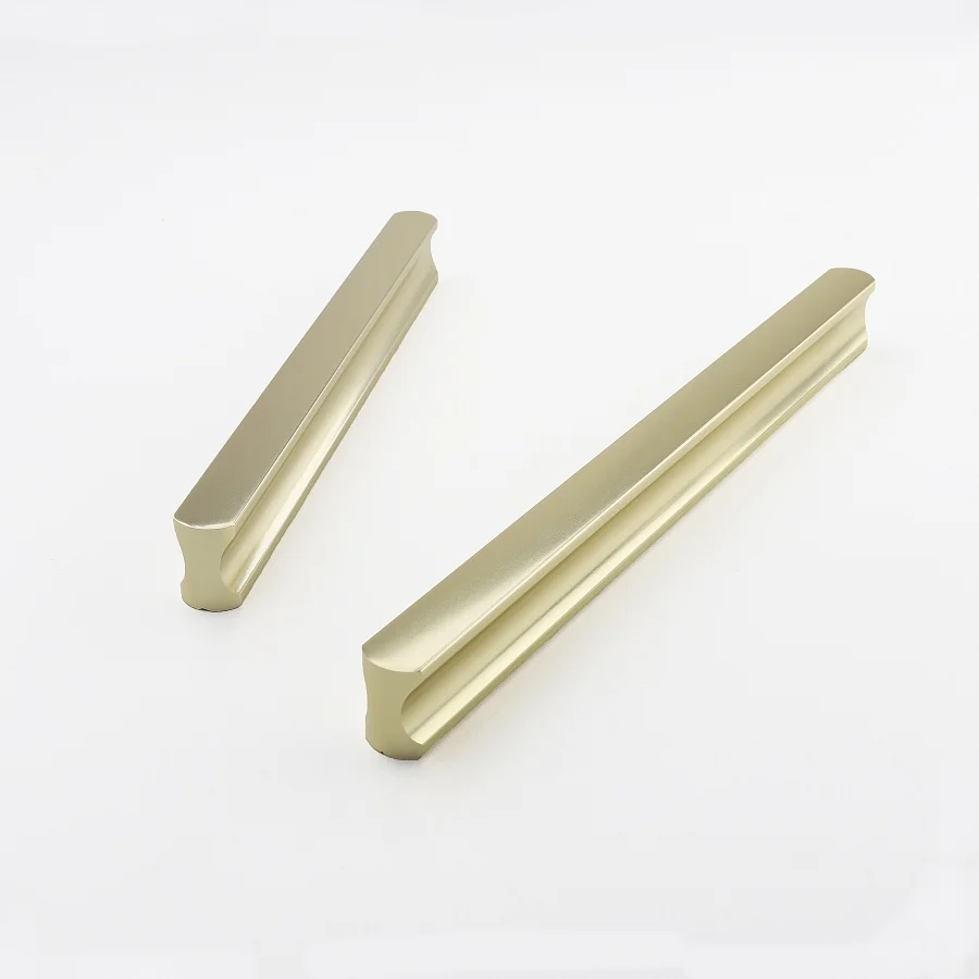 Modern Long Cabinet Handles Hidden-style Aluminum alloy Wardrobe Drawer Pulls kitchen Cabinet Handles 1000mm Furniture Handles