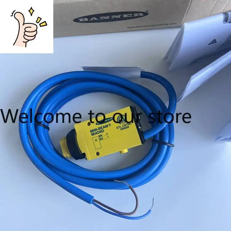 

BANNER Banner, MIAD9D, Diffuse Reflective Photoelectric Sensor