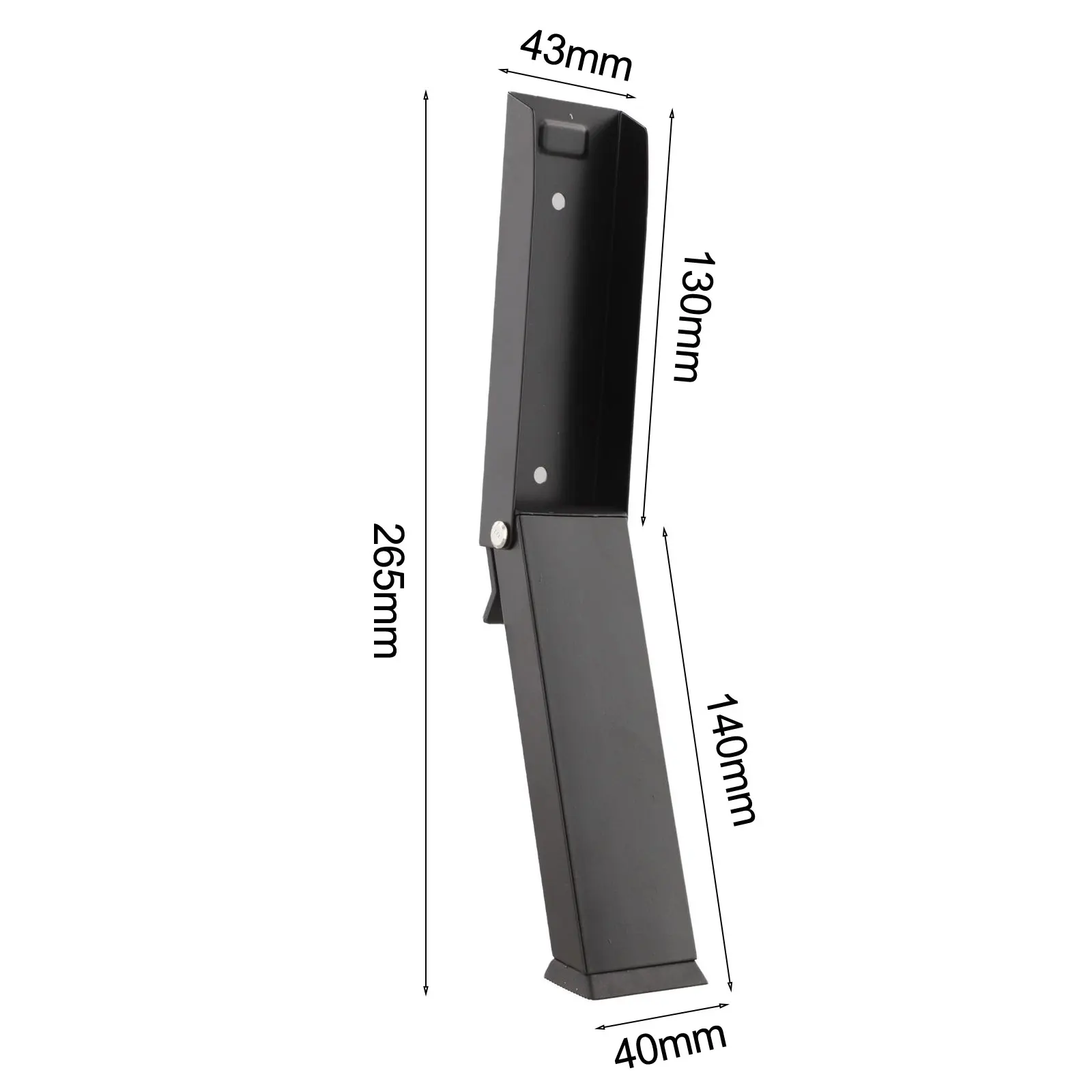 

Дверной стопор с ножным управлением для офисов, черный, для внутренних и наружных дверей, с резиновой противоскользящей головкой