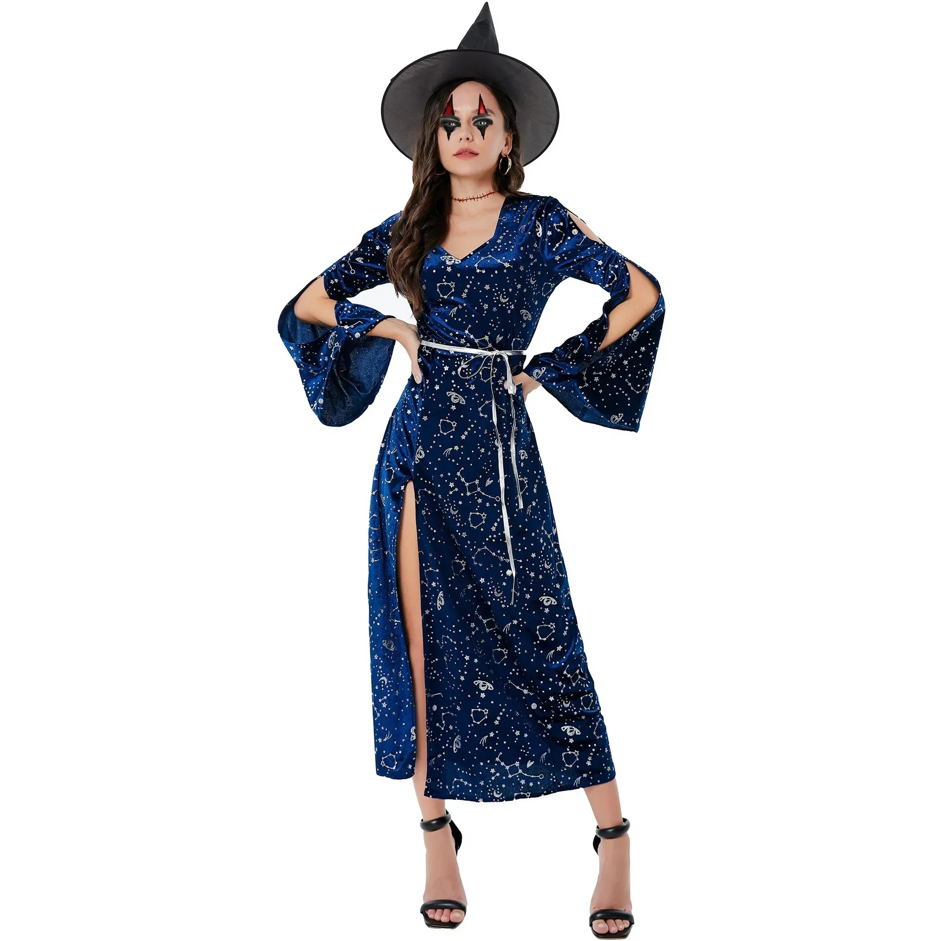 

Halloween Cosplay Witch Dress Fancy Masquerade Costume