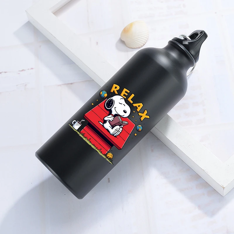 500ML Snoopys Water Cup Girl Boy Cartoon Leak Proof Water Bottle Adult Fashion Aluminum Large Capacity Sports Bottles Gym Jugs view 6