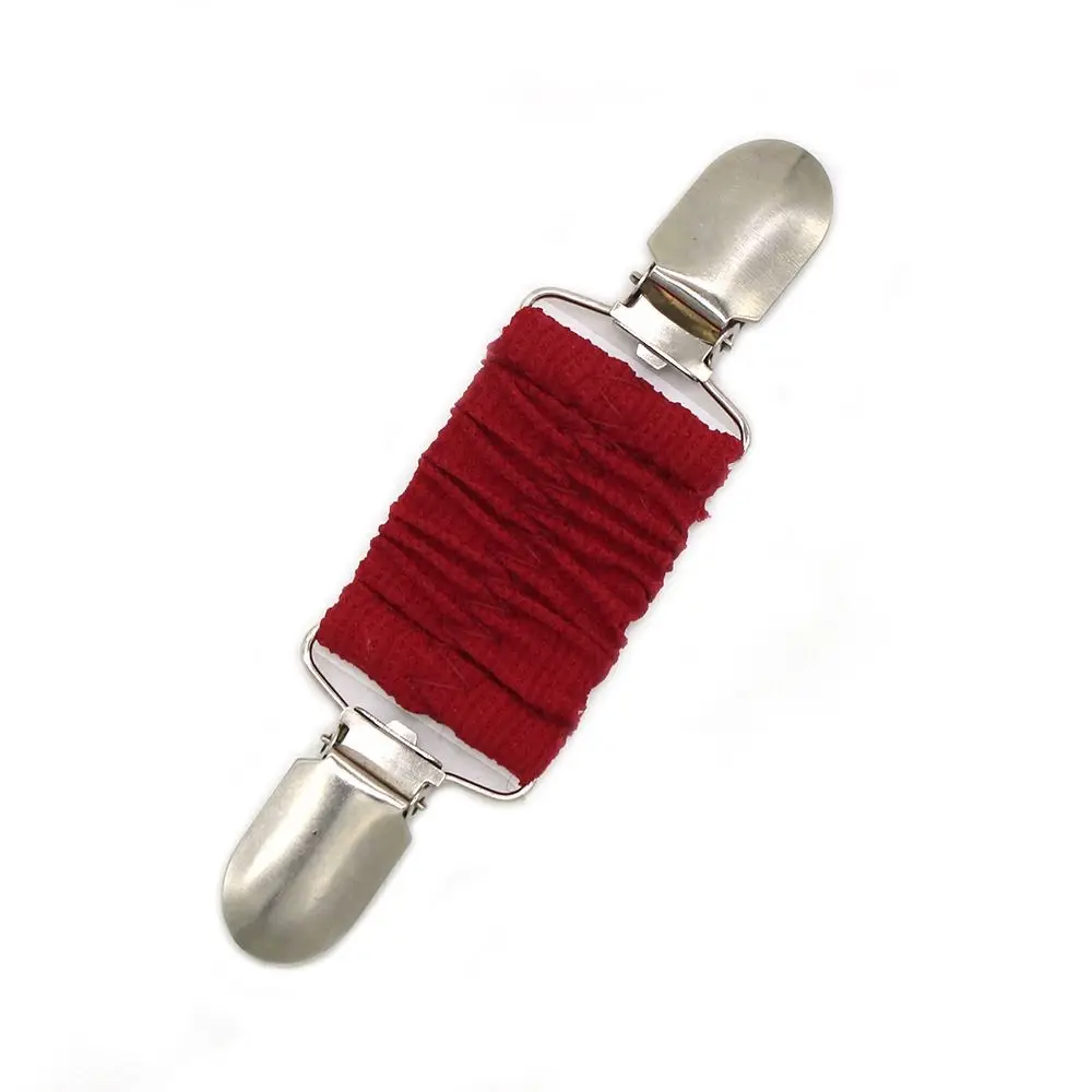 to Tighten Dress Fit Dress Cinch Clips Red Color Fashion Accessories Cardigan Collar Clips Multifunctional Clip Stretchable