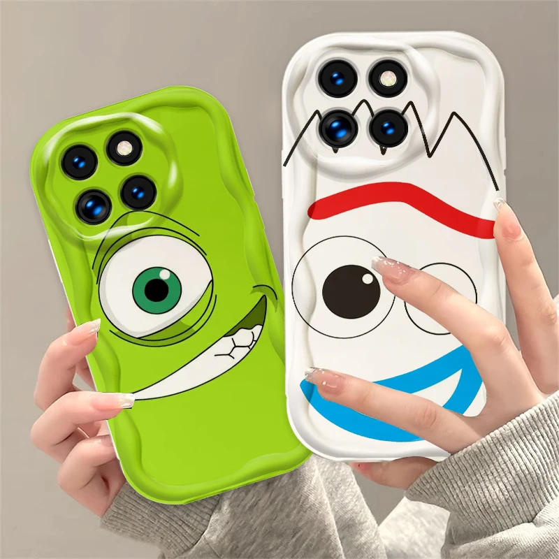 Cartoon Anime Three Eyes For Xiaomi Mi 14 12 12T 11 Lite Poco M6 X6 X5 X4 X3 M3 F4 Pro GT NFC 5G Wave Oil Soft Phone Case