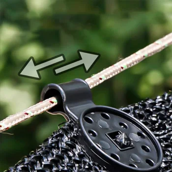 쉐이드 원단 클램프 쉐이드 천 클립 액세서리 그로밋, 그물 메쉬 커버 선블록 원단, 정원 뒤뜰 온실에