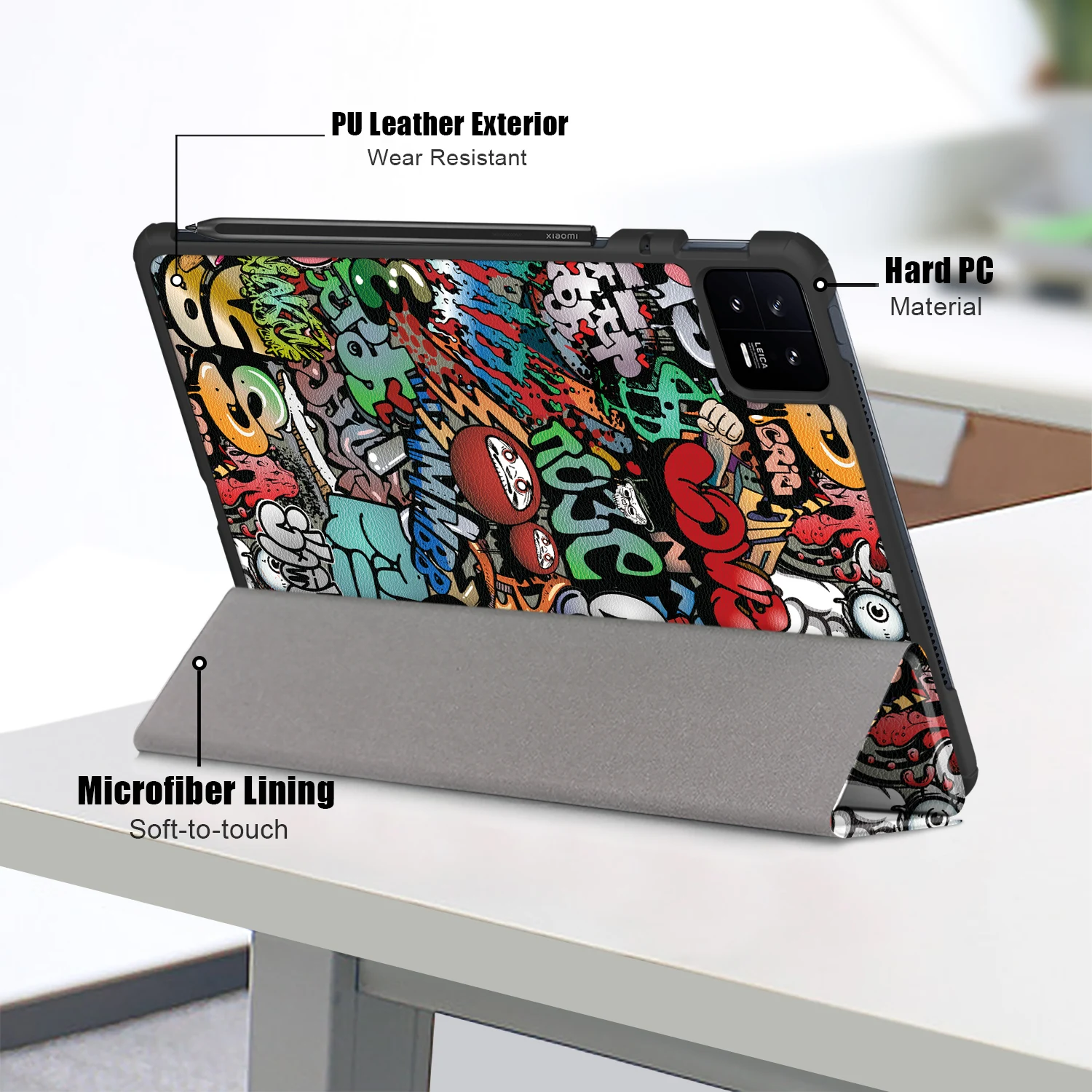 Case For Xiaomi Pad 6 Pro 11inch Magnetic Stand Tablet Cover For Xiaomi miPad 6 Case