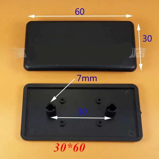 50pcs Plastic End Cap Cover Plate black for EU Aluminum Profile 2020/2040/3030/3060/4040 Endcap view 5