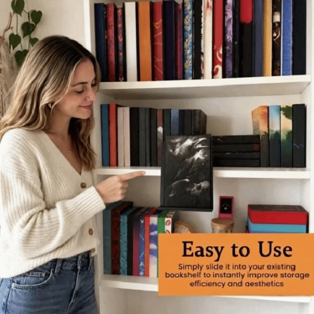 Creative Suspended Bookshelf Modern Minimalist Floating Shelves Simple Multi-Purpose Picture Display Shelf Home Office Decor