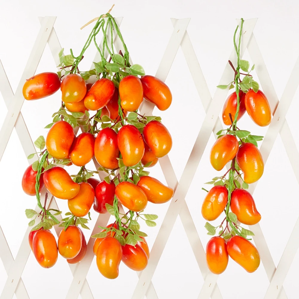 1pc Plastic Fruit DIY Decoration Plants Wall Decor Artificial Vegetables Artificial Fruit Fake Vegetables