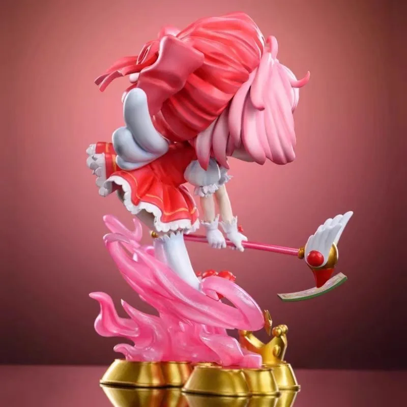 كاردكابتور ساكورا كينوموتو أنيا أنيمي عمل الشكل سطح المكتب زخرفة تحصيل لطيف فتاة Kawaii العصرية لعبة المرآب عدة متعة هدية