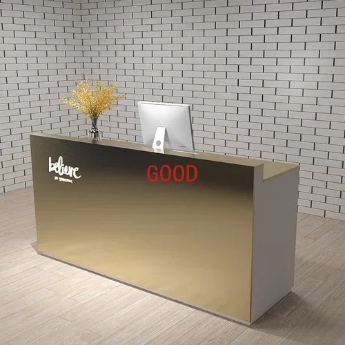 Индивидуальный простой современный кассир из нержавеющей стали, небольшой магазин одежды, бар, магазин молока, чая, бара, танцевальная комната, стойка регистрации