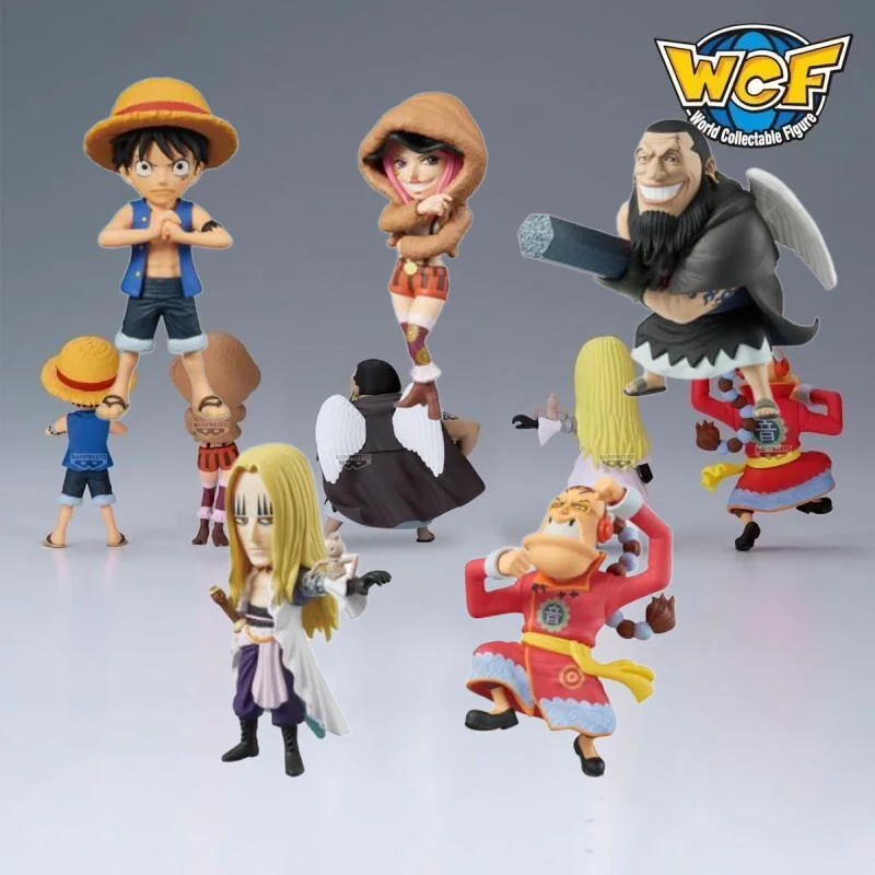 

Bandai Namco Banpresto One Piece Monkey D Luffy Eustass Kid Roronoa Zoro Marshall d teach Worst Generation Wcf Toy Figure Model