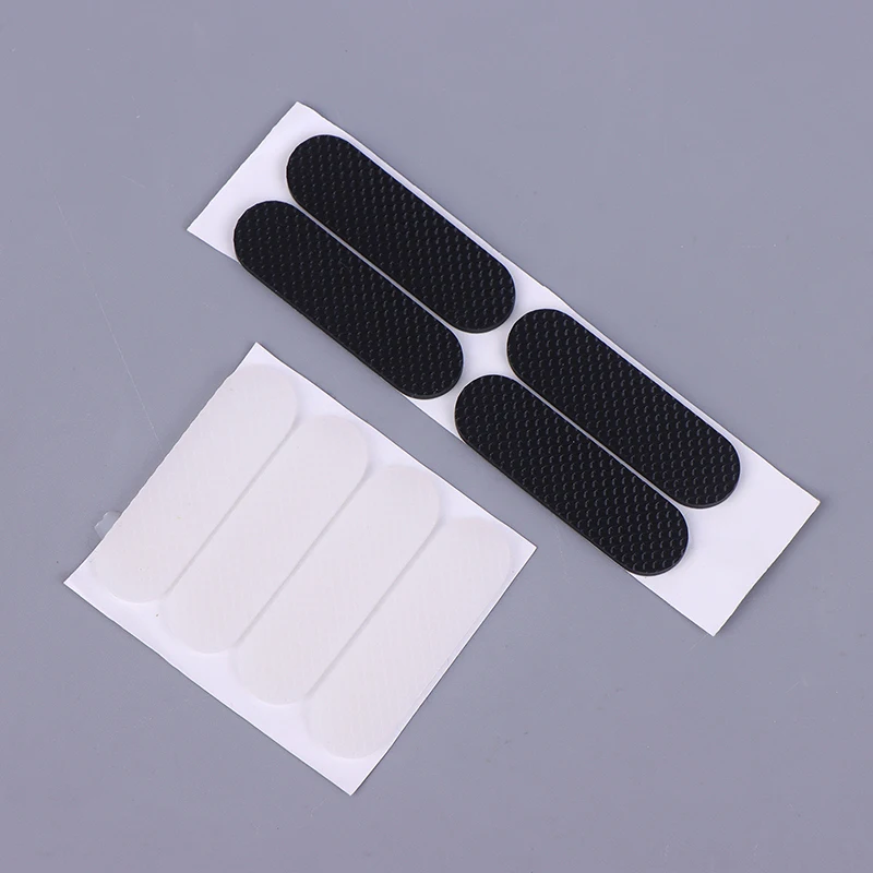 キーボードベースキャビネット保護 - 4個パック、黒いゴム足、粘着式、厚さ1.8mmの滑り止めシリコンパッド。