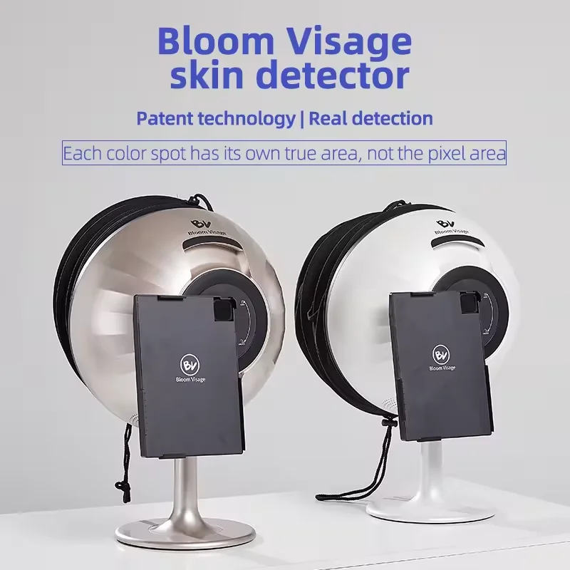 BV 3D AI Skin Analyzer Detector Magic Mirror Facial Scanner Diagnosis 5 Spectrum Imaging Professional Beauty Salon Equipment