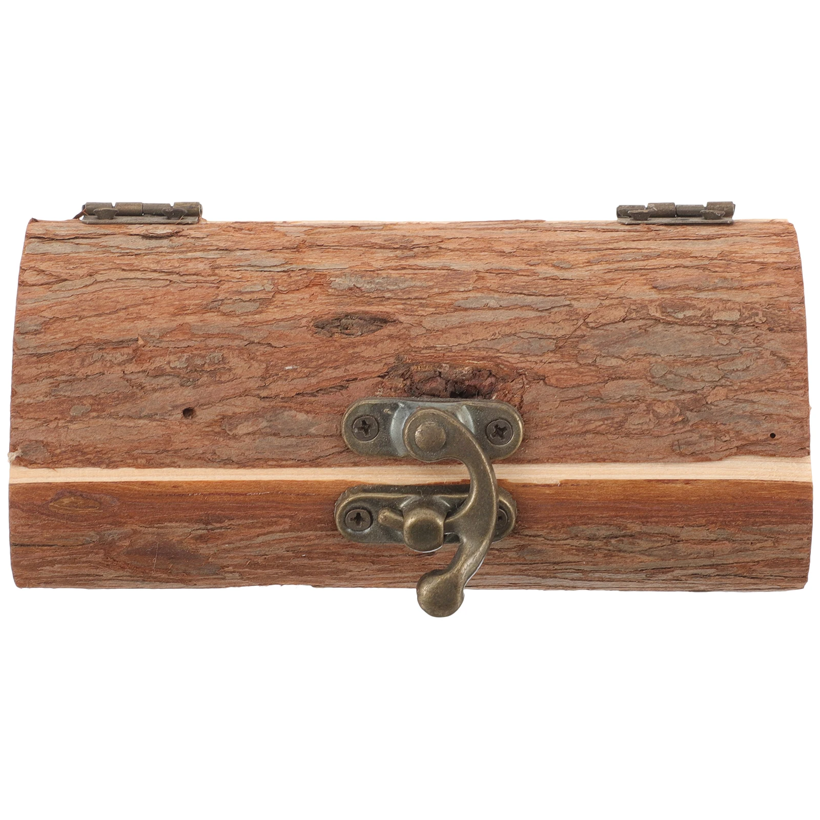 Wooden Wedding Box Retro Style Jewelry Case for Engagement Jewelry Box For Rings Ceremony Durable Smooth Practical Holder
