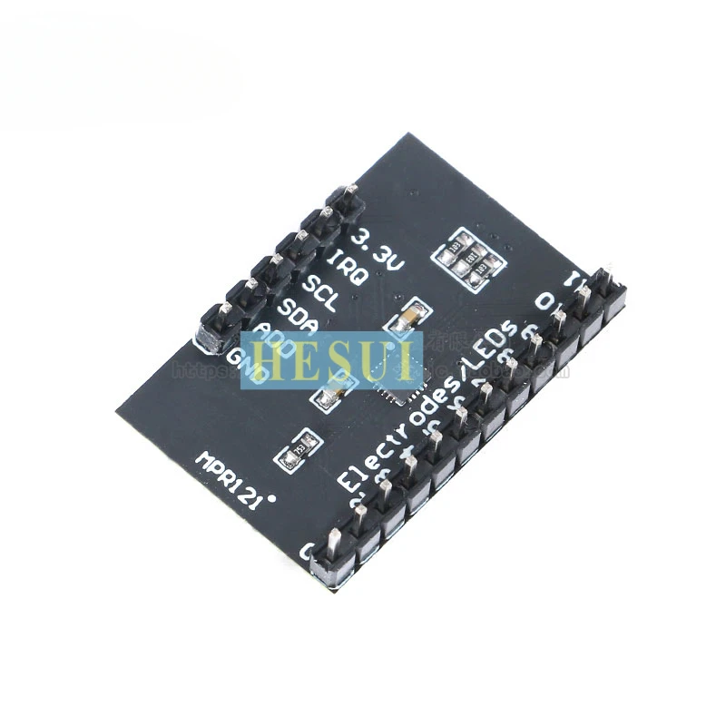 Proximidade capacitiva Touch Sensor Module, IIC Interface, teclado numérico, MPR121