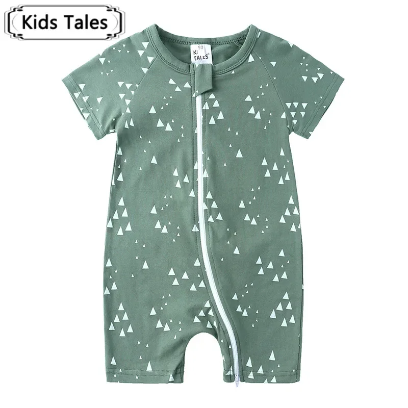 2025 Newborn Unisex Clothes Short Sleeve Baby Rompers summer Infant Pajamas Cotton Soft Boys&Girls Jumpsuit  Costume Body suit